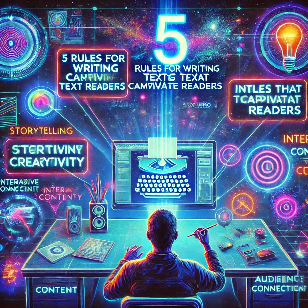 5 Regole per Scrivere Testi che Conquistano i Lettori