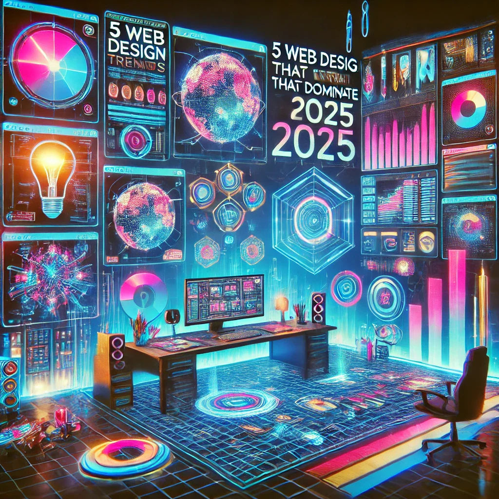 5 Tendenze di Web Design che Domineranno il 2025