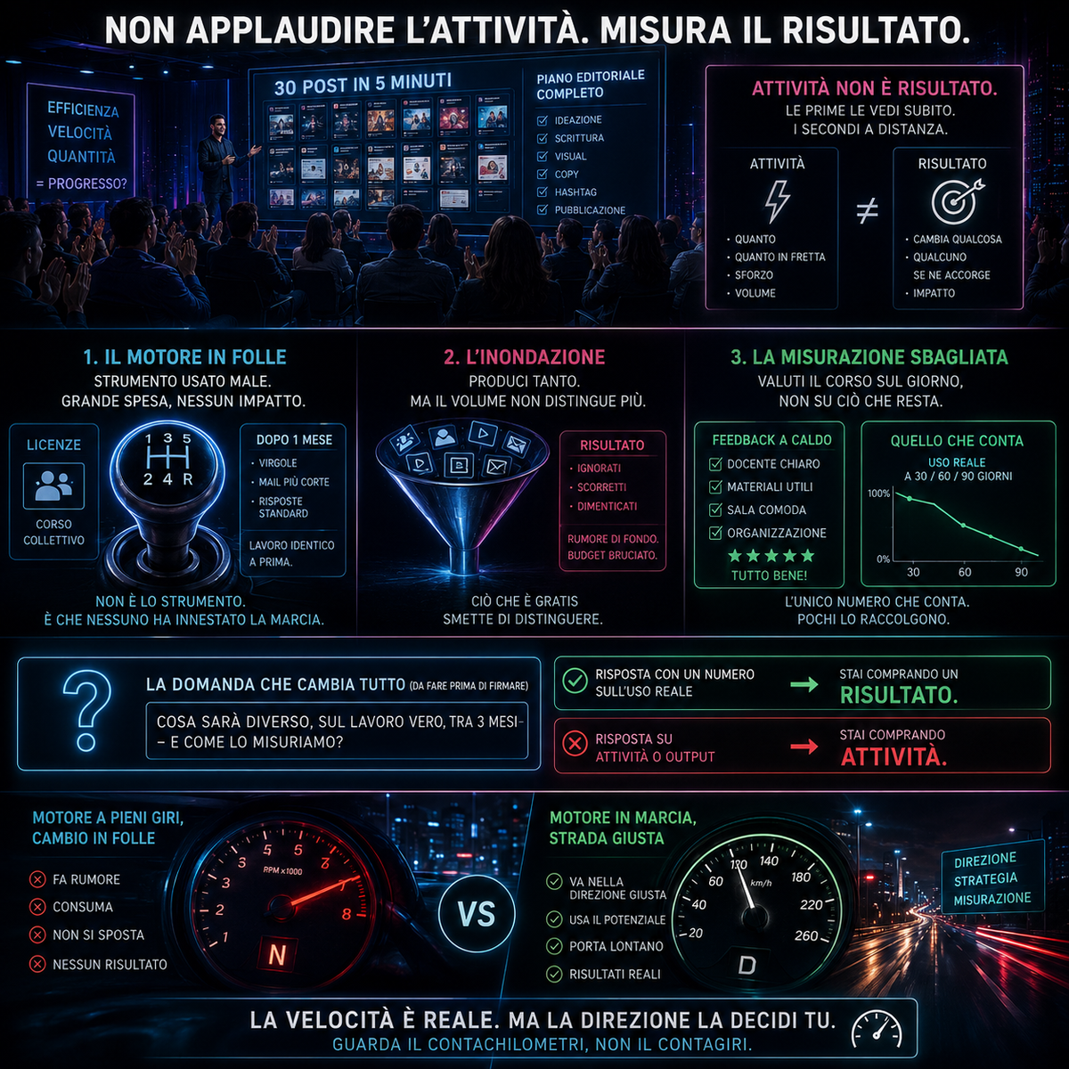 Tanto rumore, zero segnale.